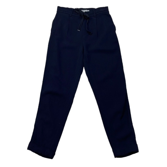 Vince Pants Womens X Small XS Blue Straight Leg Pockets - Picture 1 of 11